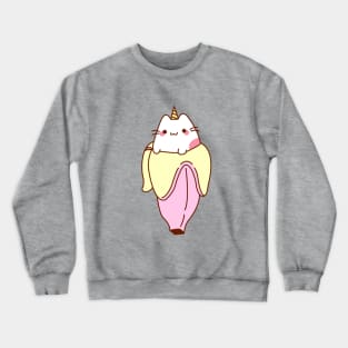 Pinky Banana Caticorn Crewneck Sweatshirt